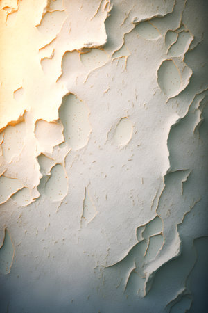 Old paper with cracks and holes. Abstract background. Toned.の素材