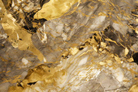 Gold marble texture background pattern with high resolution. Can be used for interior decoration.の素材