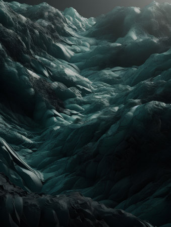 Futuristic abstract background with space for your text, 3d renderの素材