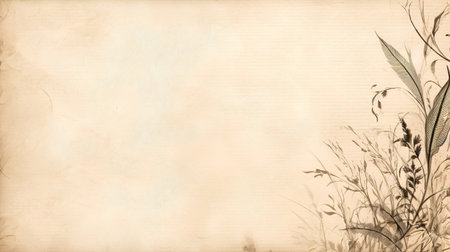 grunge background with space for text or image. Old paper textureの素材