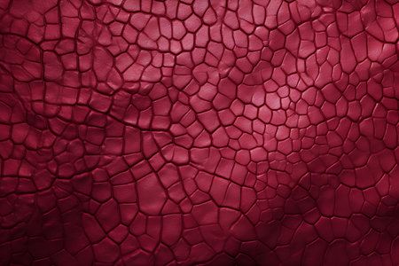 Red leather texture background. Abstract leather patterned background for design.の素材