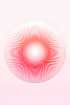 Abstract background with red circle. Vector illustration for your graphic design.の素材