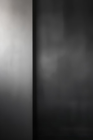 Black metal background with space for text or image. 3d renderの素材