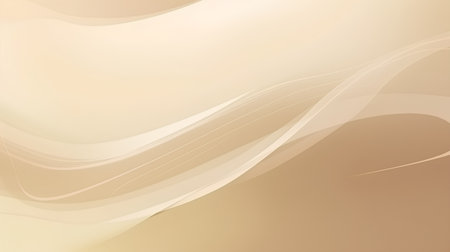 abstract background with smooth lines in beige and beige colorsの素材