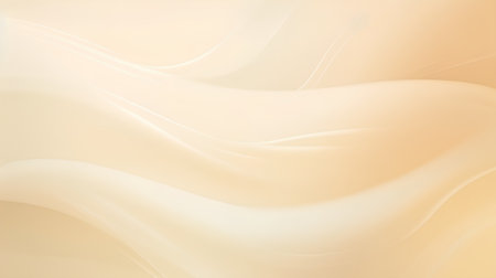 Abstract background with smooth lines in beige colors. Vector illustration.の素材