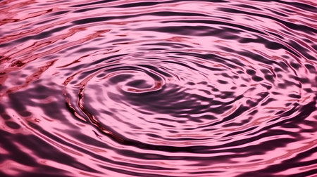 pink water ripples background with some smooth lines and highlights in itの素材
