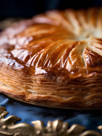 Traditional turkish sweet baklava. Selective focus.の素材