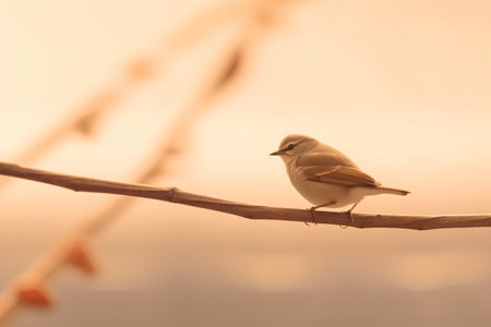 Chiffchaff (Phoenicurus ochruros)の素材