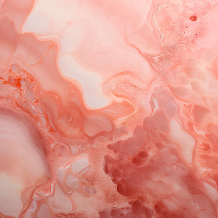 Abstract background of pink marble texture. Marbling artwork for creative designの素材