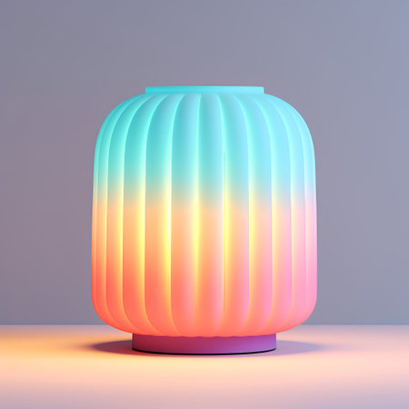 3d render, abstract background with geometrical forms, pastel colorsの素材