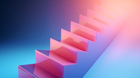 Abstract background with geometric shapes. 3d vector illustration. Eps 10の素材
