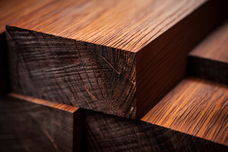 Wooden texture with natural patterns as a background. Toned.の素材