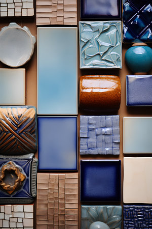ceramic tile background and texture. ceramic tile background. ceramic plate patternの素材
