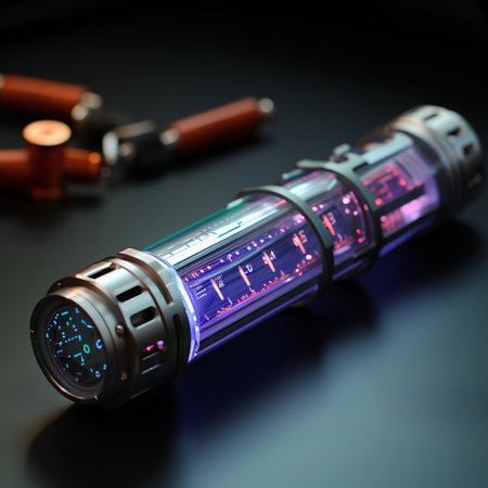 3d illustration of a lighters on a dark background. 3d renderingの素材