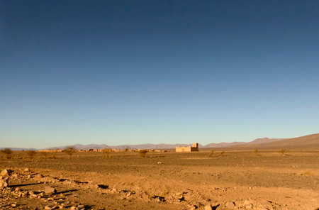 Morocco, Tata valley rock formations. province of Souss Massaの写真素材