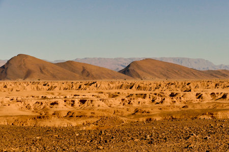 Morocco, Tata valley rock formations. province of Souss Massaの写真素材