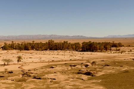 Morocco, Tata valley rock formations. province of Souss Massaの写真素材
