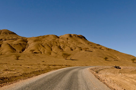 Morocco, Tata valley rock formations. province of Souss Massa, Africaの写真素材