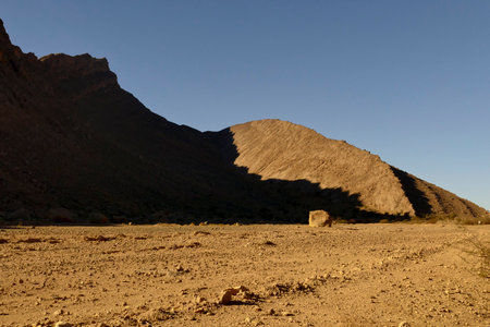Rocky Hills. Morocco, Tata valley rock formations. province of Souss Massaの写真素材