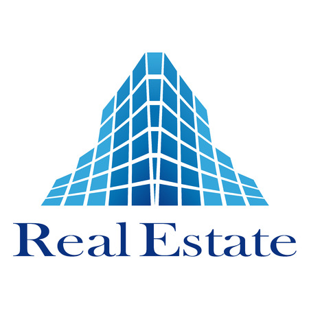 Simply skyscraper real estate iconのイラスト素材