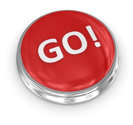 3d button , computer generated image  3d render の写真素材