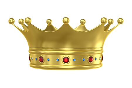 King Crown , computer generated image. 3d render.の写真素材