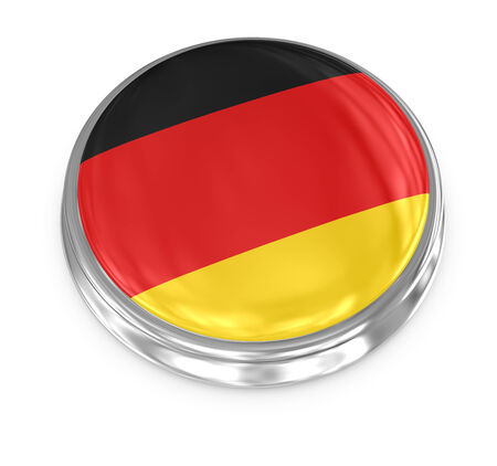 Germany badge , computer generated image. 3d render.の写真素材