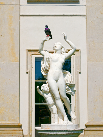 The Royal Lazienki. Lazienki Park, Warsaw, Poland.のeditorial素材