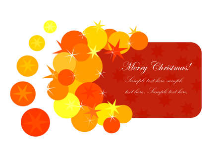Christmas card for greetings illustrationのイラスト素材