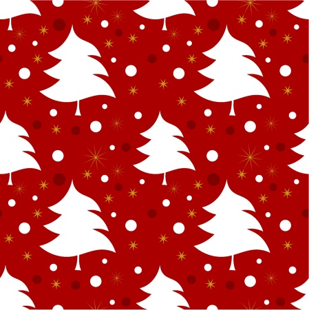 Seamless Christmas pattern.のイラスト素材
