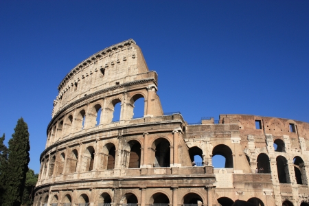 Colosseum in Rome, Italy. Ancient architectureの写真素材