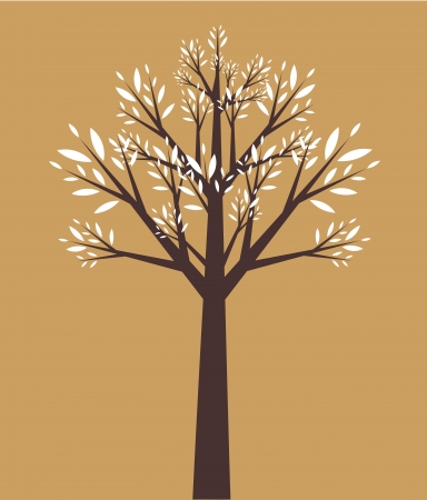 Symbolic treeのイラスト素材