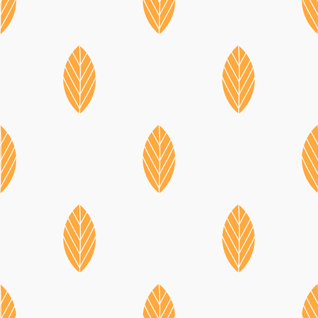 Autumn leaves pattern. Vector illustrationのイラスト素材
