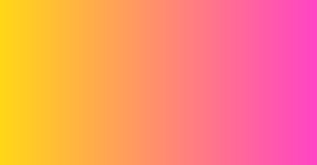 Vivid yellow and pink colors gradient background. Smooth banner design. Vector illustration.のイラスト素材