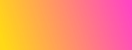 Colorful yellow and pink gradient long banner background. Vector illustration.のイラスト素材