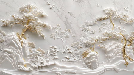 Write a headline in English for a stock photo, end with the text Generative AIの写真素材