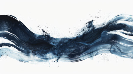 A Serene Sunset Over a Tranquil Lake, Generative AIの写真素材