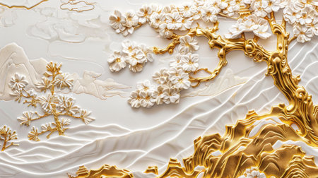 Sunset over the ocean, Generative AIの写真素材