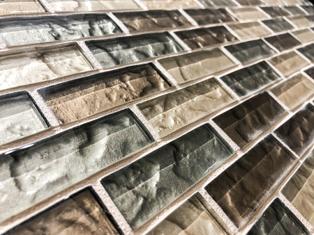 tiles made of glassの写真素材