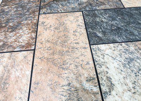 Granite blue,browh and gray tile can be used as floor wall tile and can be used as kitchen countertop backsplashの写真素材