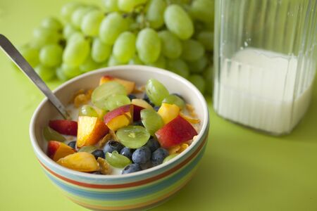 muesli with fruit