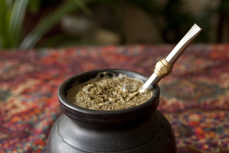 yerba mateの写真素材
