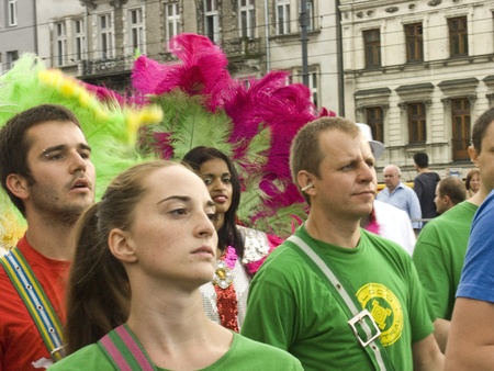 warsaw, poland, 8 september 2010, Kulmixtura Carnival Parade