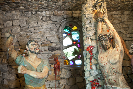  Lichen, Poland mar 17  Golgotha  Sanctuary of Our Lady in Lichen - Poland  The largest church in Poland  march 17 2012, Lichen Polandのeditorial素材