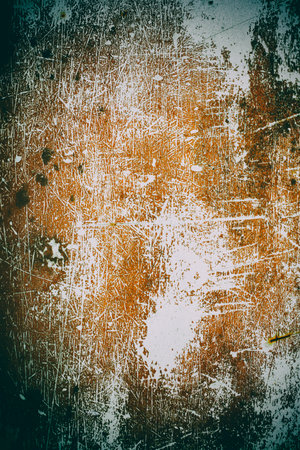 old rusty metal plate for backgroundの写真素材
