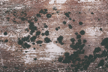 old rusty metal plate for background