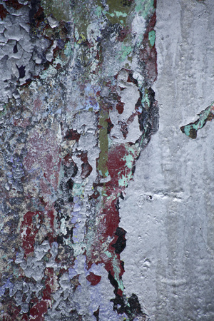 old painted wallの写真素材