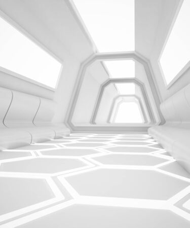 3d rendering and futuristic designの写真素材