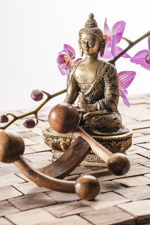 zen spa for massage treatmentの写真素材