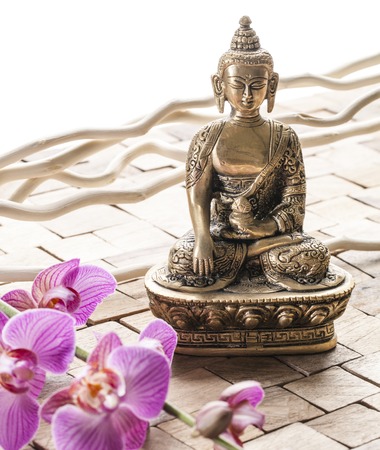 Zen Buddha for pamperingの写真素材